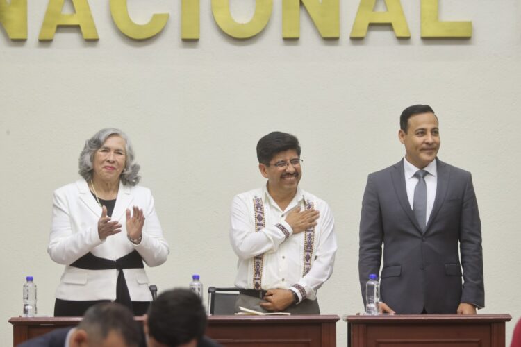 Hugo Aguilar Ortiz pide voto de confianza a la nueva Corte