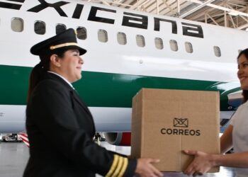 Correos impulsa red logística con aerolínea Mexicana a través del AIFA