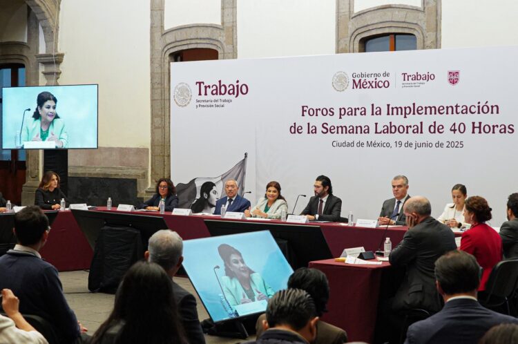 Llama Brugada a construir consenso para jornada laboral de 40 horas