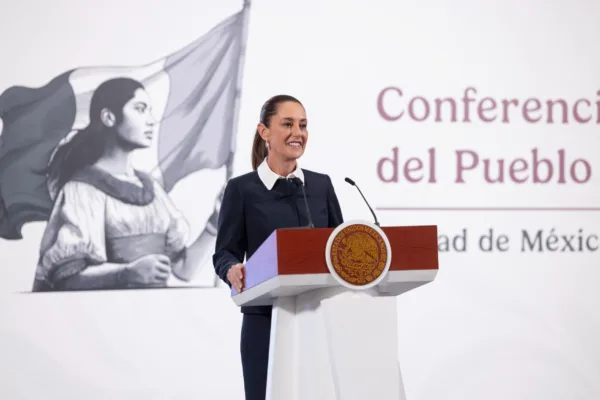 La presidenta de México, Claudia Sheinbaum Pardo señala que el diálogo con la CNTE este abierto