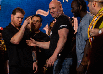 Terminó la gira promocional de Canelo y Crawford