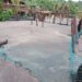 ¡Cuidado con los cocodrilos! en Oaxaca el huracán Erick destruyó el refugio y campamento de cocodrilos en la costa.