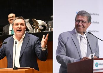 Federico Döring y Ricardo Monreal. Controversia sobre el aplazamiento de la reunión con Trump.