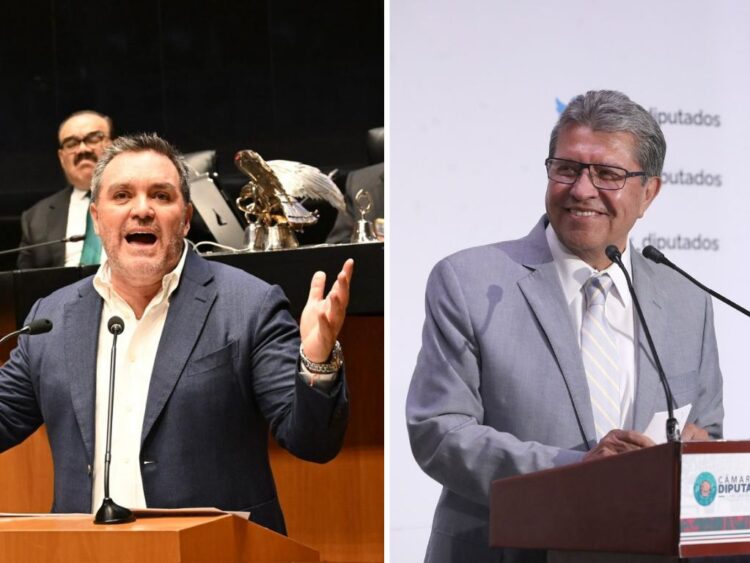 Federico Döring y Ricardo Monreal. Controversia sobre el aplazamiento de la reunión con Trump.