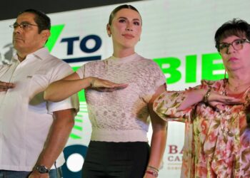 La gobernadora de BC, Marina del Pilar Ávila califica como un “arresto histórico” la detención de “El Flaquito”.