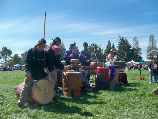 La danza de concheros llegó a California