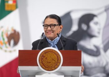 La titular de la Secretaría de Gobernación (SEGOB), Rosa Icela Rodríguez celebra validez de la elección del Poder Judicial.