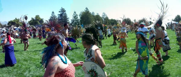 La danza de concheros llegó a California