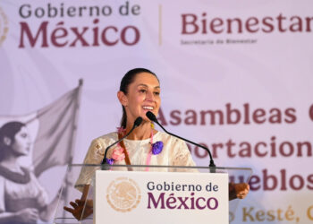 La presidenta Claudia Sheinbaum hizo un llamado a la ONU para que asuma un papel central en la promoción de la paz global.
