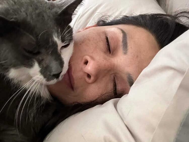 Dalílah Polanco de luto por la muerte de su gatito Cuzco | AMEXI/FOTO: IG @polancodalilah
