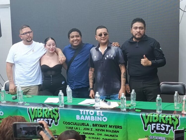 Vibras Fest: el reggaetón se apodera de la CDMX con una fiesta de 12 horas sin tregua. AMEXI/FOTO: Josué García
