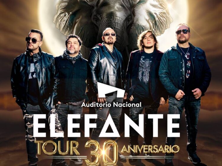 Elefante celebra 30 años de música con imperdible show en el Auditorio Nacional