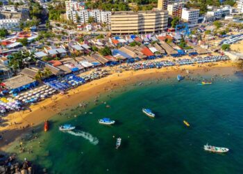 Destinos turísticos de Guerrero alcanzan 78.9% de ocupación hotelera.