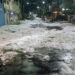 Doble alerta por granizada y lluvias en el sur y sureste de la CDMX
