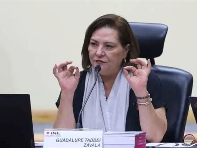 La presidenta del INE, Guadalupe Taddei, dijo que sería “un camino escabroso” la elección de consejerías mediante voto popular.