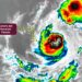 Huracán Flossie, de categoría 3, comenzará a debilitarse lentamente | AMEXI/FOTO: X @conagua_clima