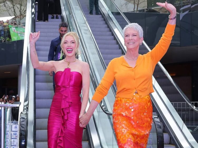 Lindsay Lohan y Jamie Lee Curtis causan alboroto durante su visita a la Ciudad de México