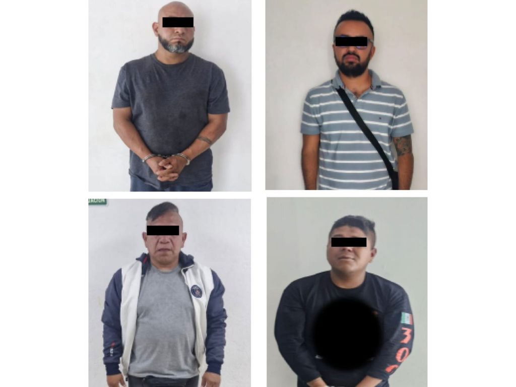 Los detenidos en la GAM. AMEXI