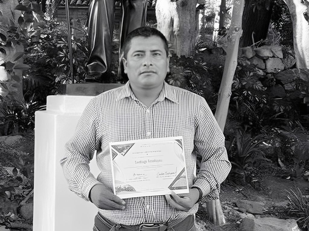 Mario Hernández García, alcalde de Santiago Amoltepec.
