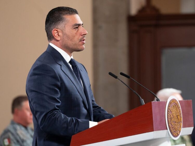 Omar García Harfuch destacó que las 34 mil personas detenidas son operadores de organizaciones criminales y generadores de violencia.