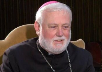 Paul Richard Gallagher, secretario para las Relaciones con los Estados y las Organizaciones Internacionales del Vaticano. Foto Vatican News