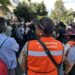 Encapuchados quemaron ejemplares de la librería Julio Torri en CU, por lo que la presidenta califica como propias de “movimientos fascistas”.
