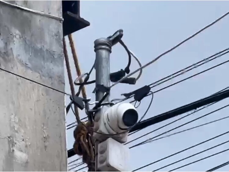 Red de vigilancia criminal. Cámaras en Santa Lucía del Camino.