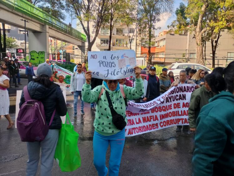 Exigen a Semarnat parar perforación ilegal de pozo en Jilotzingo