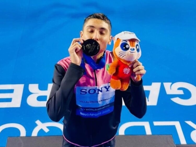 Diego Villalobos y Joana Jiménez quedaron quinto lugar mundial. AMEXI/Foto/ArchivoConade