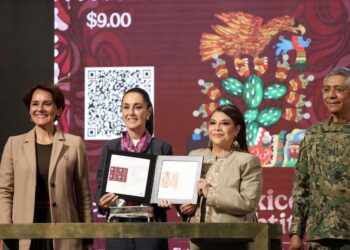 Lanzan timbre postal conmemorativo por 700 años de la fundación de México-Tenochtitlán