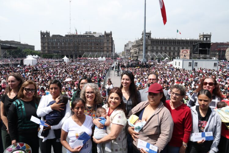 Clara Brugada entrega 22 mil apoyos económicos para niñez del programa Desde la Cuna