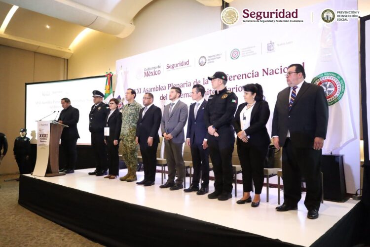 Autoridades del sistema penitenciario de México se reunieron en Nuevo León y acordaron acciones penitenciarias y para la reinserción social.