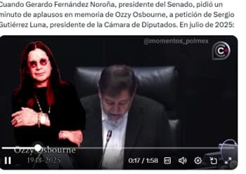 Homenaje a Ozzy en la Comisión Permanente