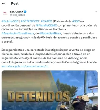 En la alcaldía de Iztapalapa, efectivos de la SSC y personal de la FGJCDMX aseguraron unas dos toneladas de autopartes.