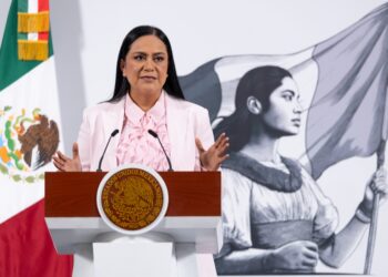 titular de la Secretaría del Bienestar, Ariadna Montiel