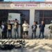 En Coyuca de Benítez, Guerrero, la Semar detuvo a siete generadores de violencia. Se les aseguraron armas, equipo táctico, droga y vehículos.