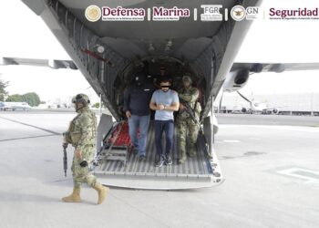 Trasladan a “El Mamado” a la CDMX tras su captura en Jalisco. se considera que es presunto segundo al mando de “La Barredora”.