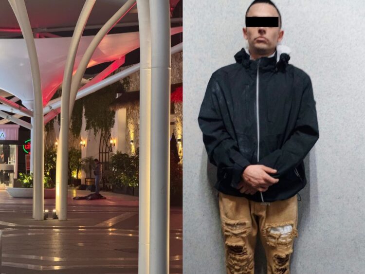 Ataque en La Cúspide deja dos muertos; cae presunto homicida en Naucalpan. AMEXI Foto Especial