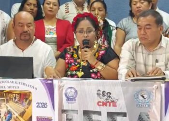 Los profesores de la sección 22 de la CNTE, en Oaxaca, informan que adelantarán el inicio del ciclo escolar 2025-2026.