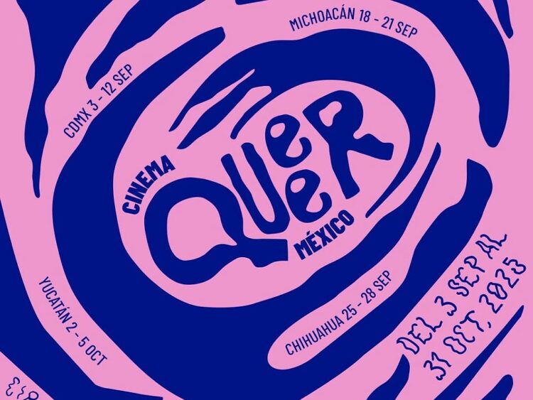 Descubre la cartelera oficial del festival de cine Cinema Queer México 2025 | AMEXI/FOTO: IG @cinemaqueermx