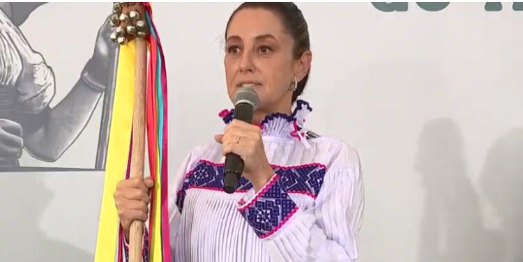 Sheinbaum reconoce a pueblos indígenas por representar resistencia