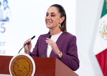 Para operativos contra delincuencia organizada, el uso del dron de EU: Sheinbaum