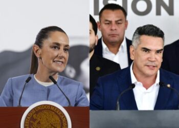 Sheinbaum llama “vendepatrias” a Alejandro Moreno; él se defiende