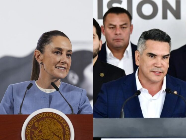 Sheinbaum llama “vendepatrias” a Alejandro Moreno; él se defiende