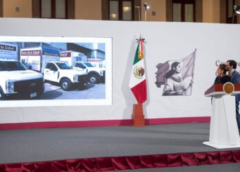 Claudia Sheinbaum. Rutas de la Salud. Conferencia del 19 de agosto de 2025. Foto Presidencia