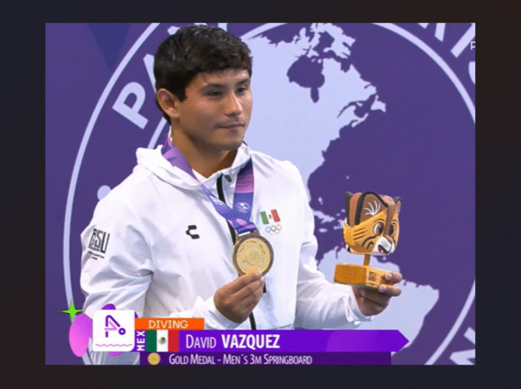 México medallas