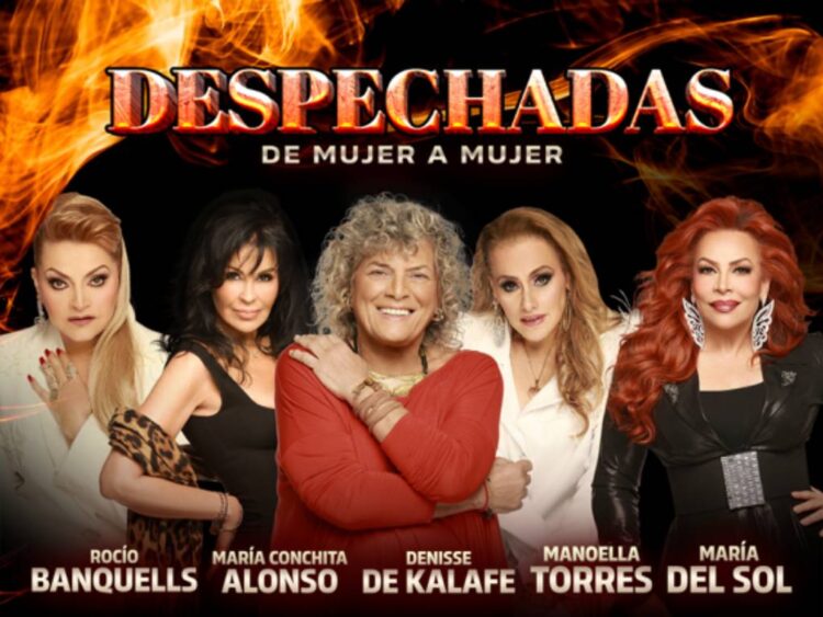 “Despechas”, el show que reúne a cinco grandes de la música en la Arena de la CDMX