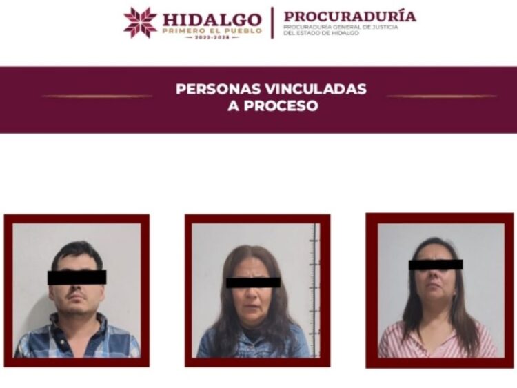 Detenidos vinculados a proceso por hechos violentos en un bar Bárbaro & Friends, en Hidalgo. Foto PGJEH