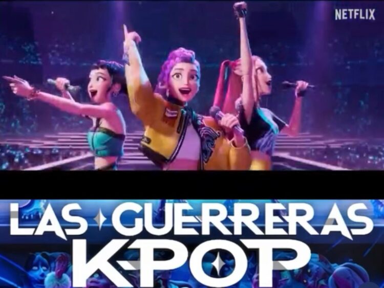 Las guerreras k-pop se convierte en la película más popular de Netflix
