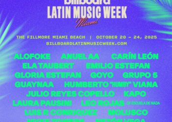 Estrellas emergentes y consagradas brillarán en la Semana Billboard 2025